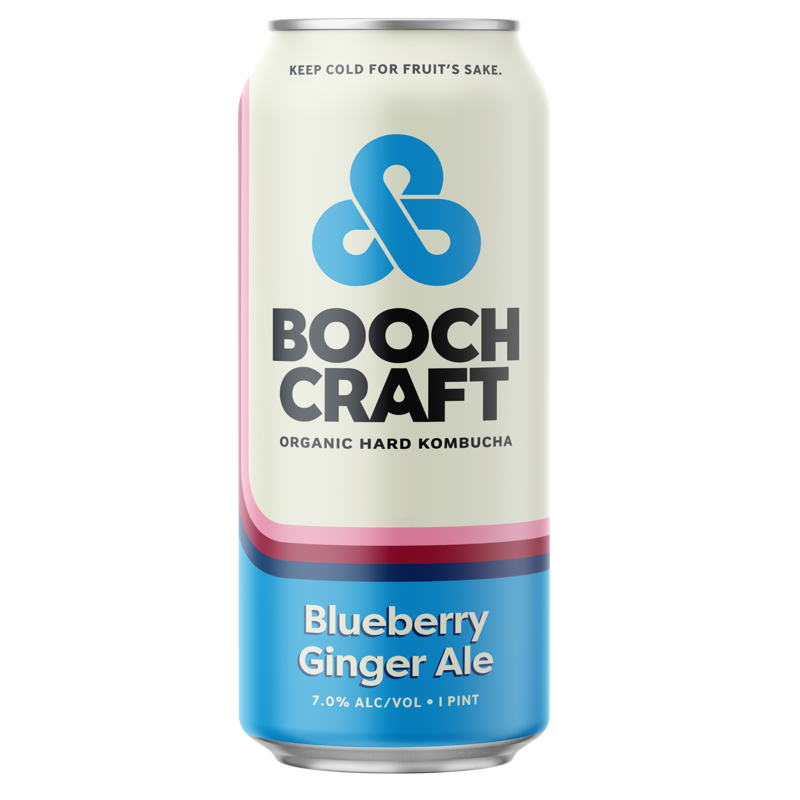 Boochcraft Blueberry Ginger Ale 16oz