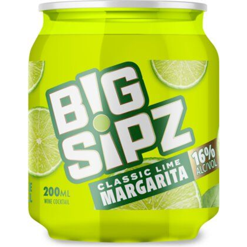 Big Sipz Classic Margarita 200ml