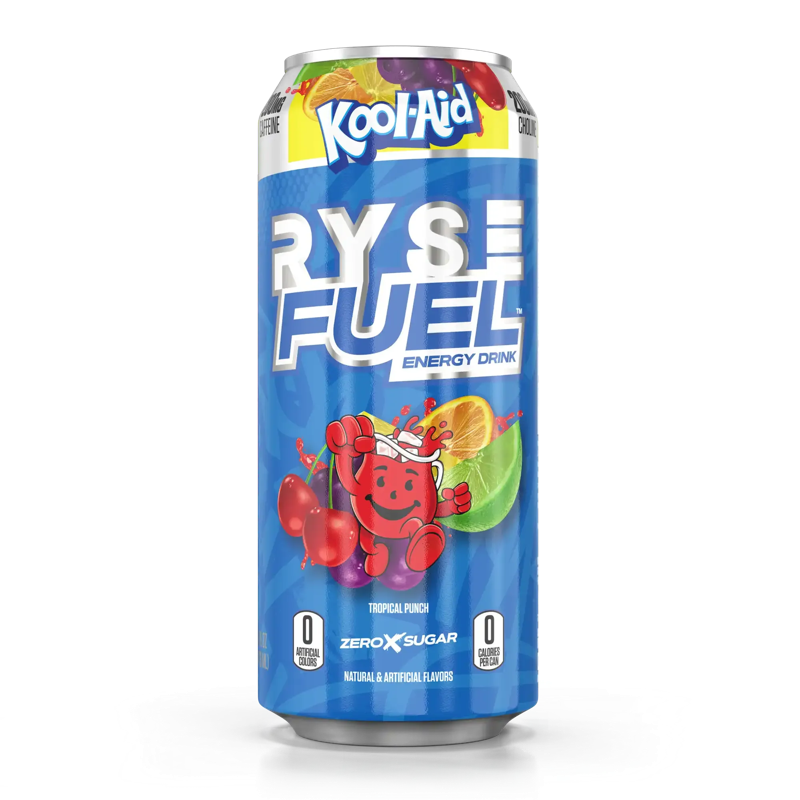 Ryse Fuel Energy Drink, Tropical Punch 16 Fl Oz