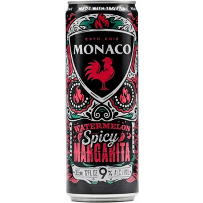 Monaco Spicy Watermelon Margarita 12oz Can