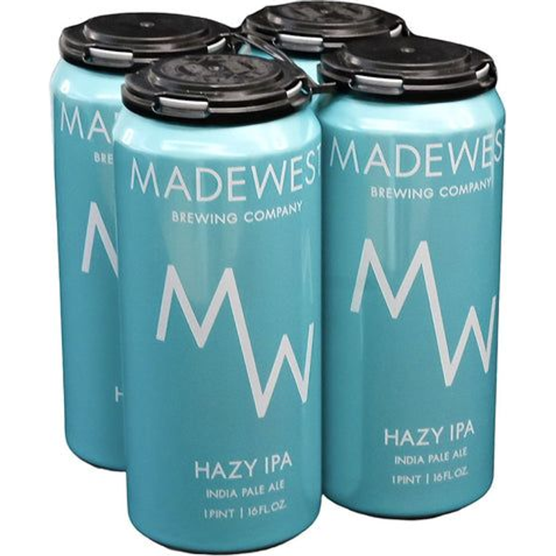 Madewest Brewing Co. Hazy IPA Beer 6 Pack 12oz