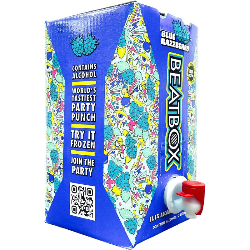 BeatBox Blue Razzberry 3L Box