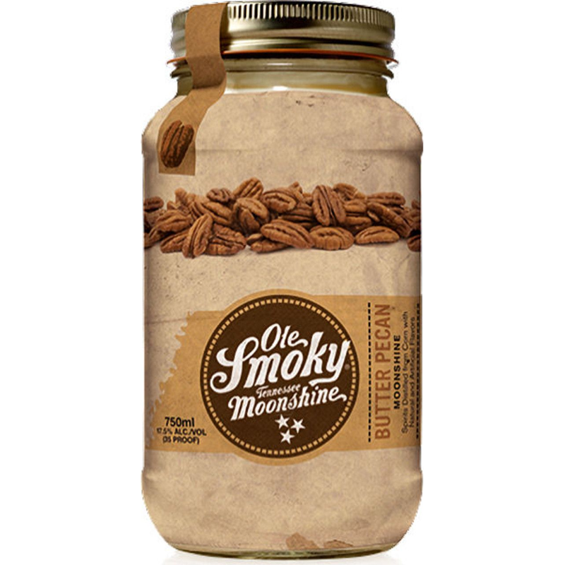 Ole Smoky Tennessee Butter Pecan Moonshine 750ml Bottle