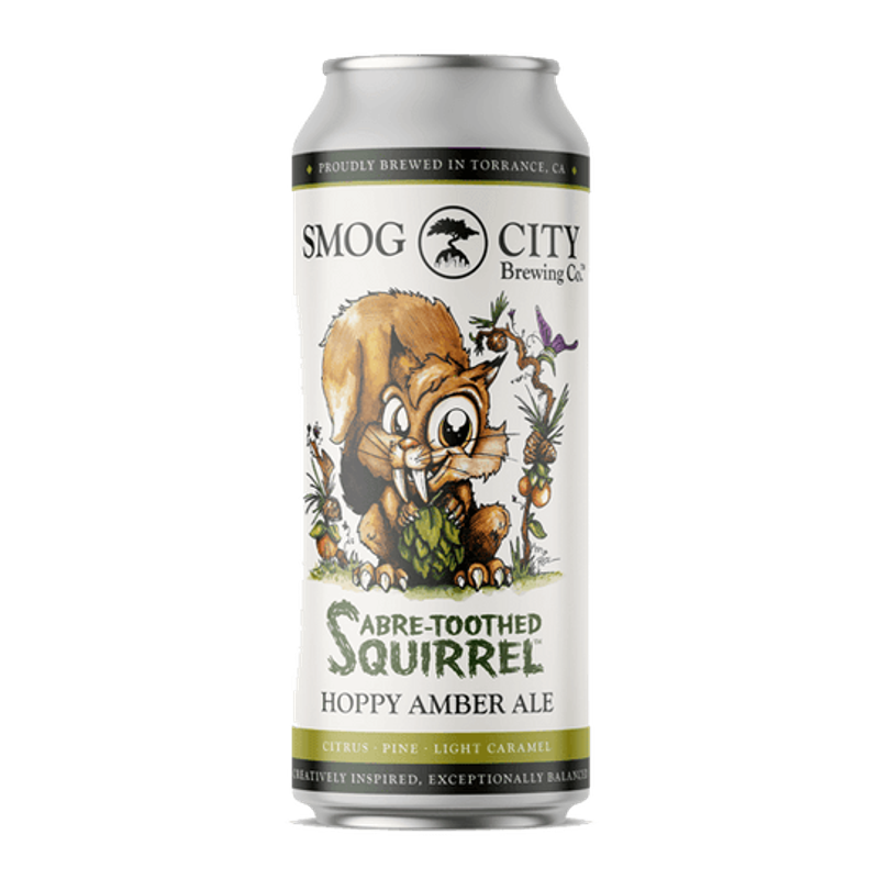 Smog City Sabre-Toothed Squirrel 473ml