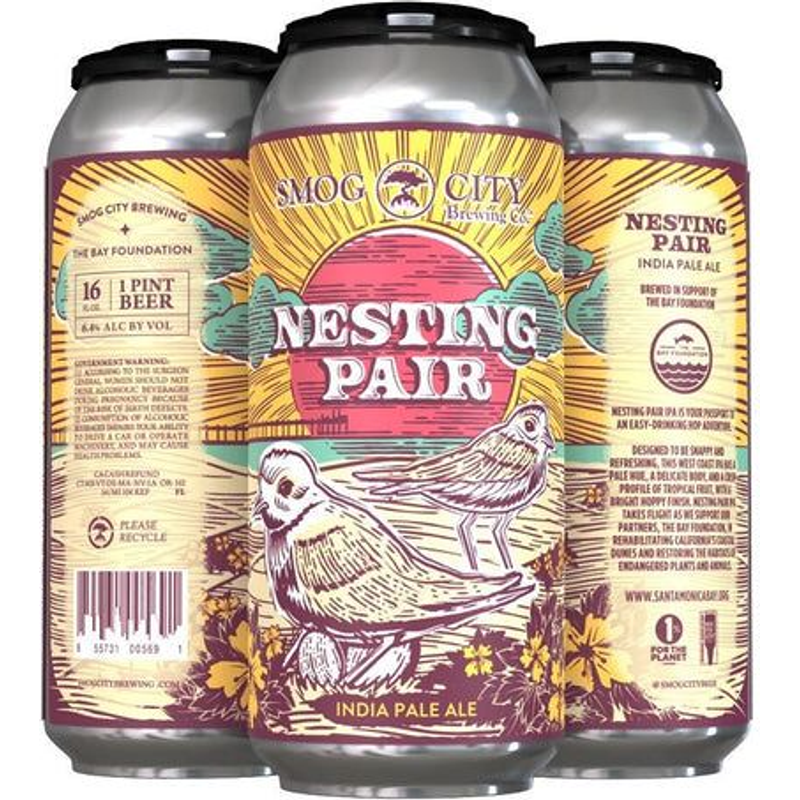 Smog City Brewing Nesting Pair IPA 16oz Can