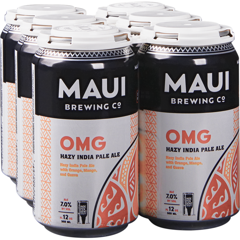 Maui Omg Hazy IPA 6 Pack 12oz