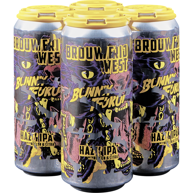 Brouwerij West Bunny Fuku 4 Pack 16oz