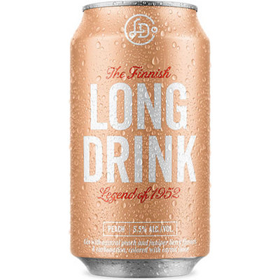 The Finnish Long Drink Peach 6 Pack 12oz Cans