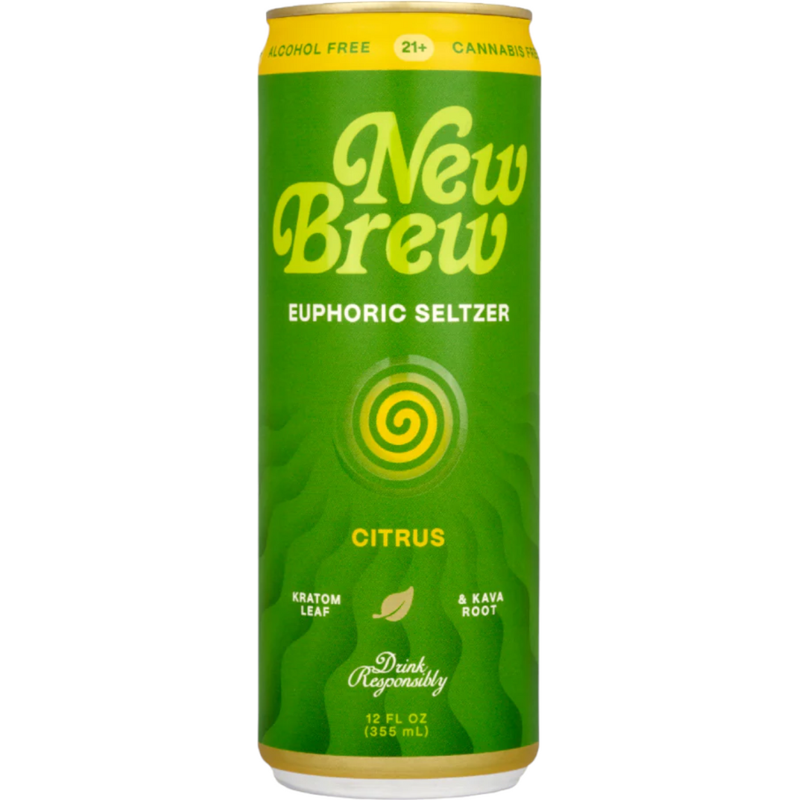 Brew Euphoric Seltzer Citrus 12oz Can