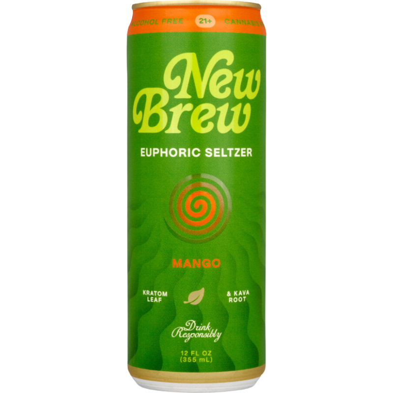 Brew Euphoric Seltzer Mango 12oz Can