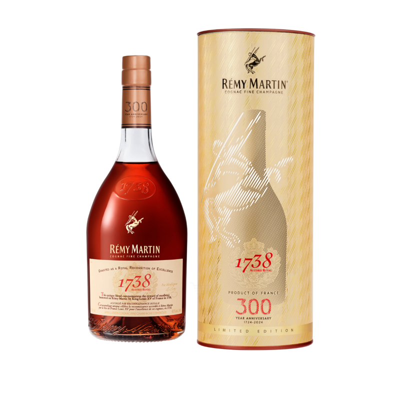 Remy Martin 1738 300 Year Anniversary Limited Edition 700ml Bottle