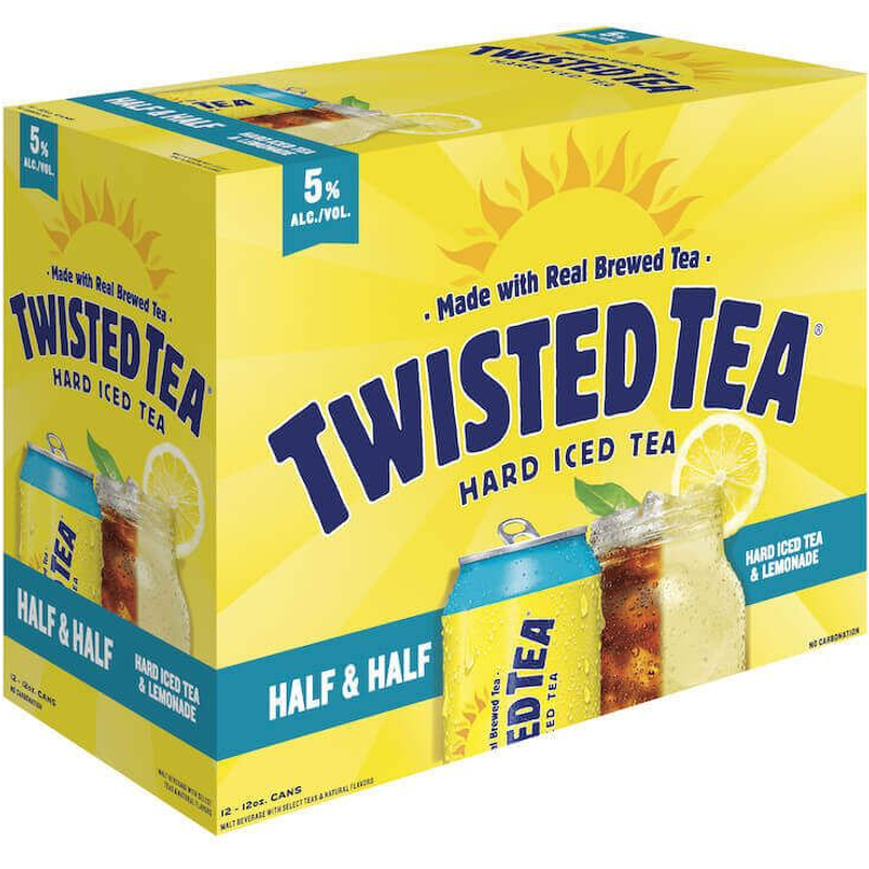 Twisted Tea Half & Half, Hard Iced 12 Pack 12oz Cans