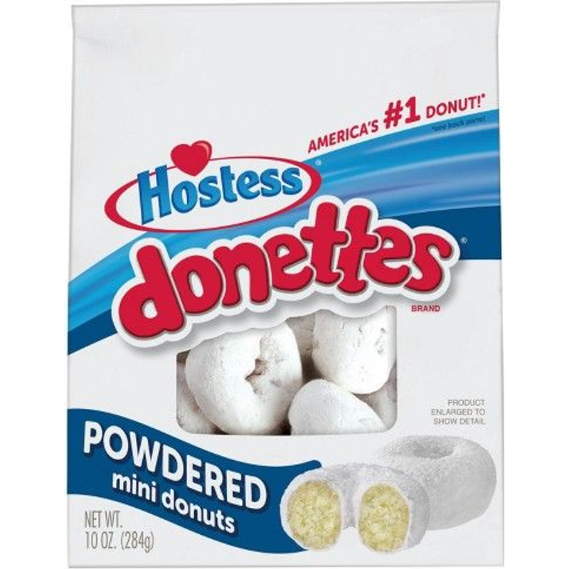 Hostess Donettes Powdered Mini Donuts