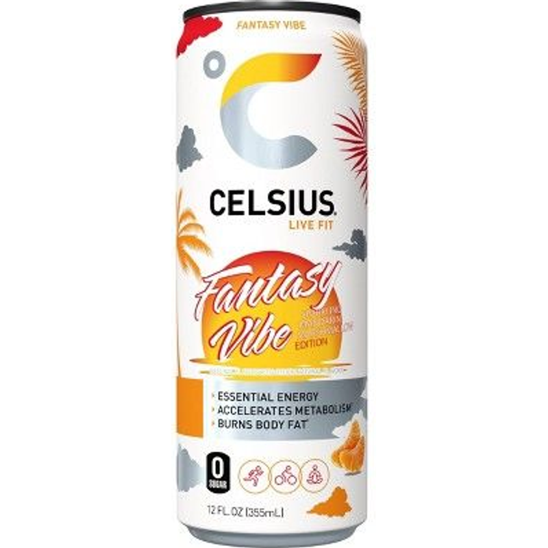 Celsius Sparkling Fantasy Vibe Energy Drink - 12 Fl Oz Can