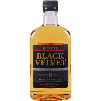 Black Velvet Blended Canadian Whiskey 375ml Bottle