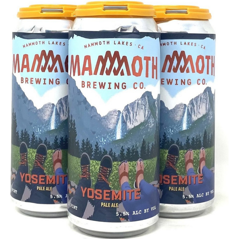 Mammoth Yosemite Pale Ale 4 Pack 16 oz Cans