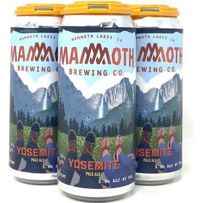 Mammoth Yosemite Pale Ale 4 Pack 16 oz Cans