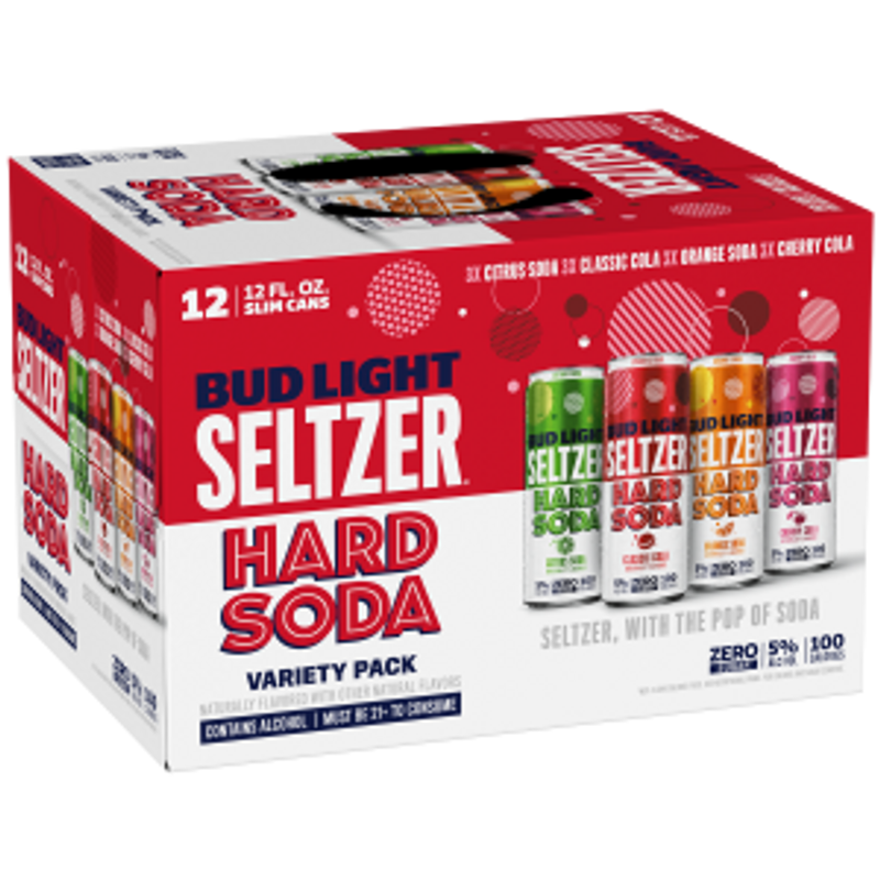 Bud Light Seltzer Hard Soda 12oz Box