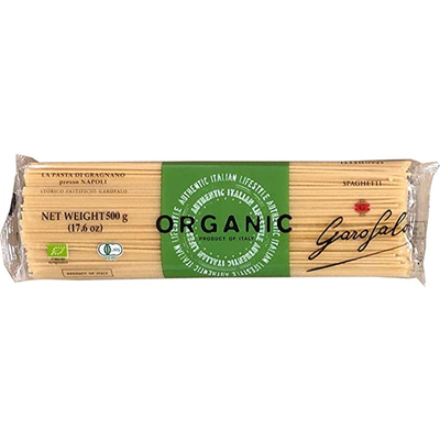 Garofalo Organic Spaghetti Pasta 500g Count