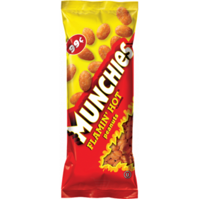 Munchies Flamin' Hot Peanuts 2.88oz