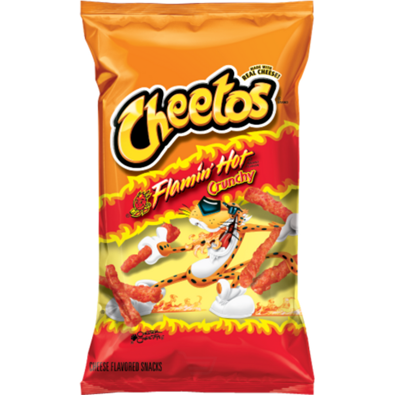 Cheetos Crunchy Flamin&