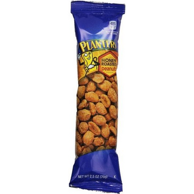 Planters Honey Roasted Peanuts 12oz Can