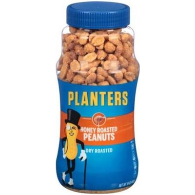 Planters Dry Honey Roasted Peanuts 5oz Bag