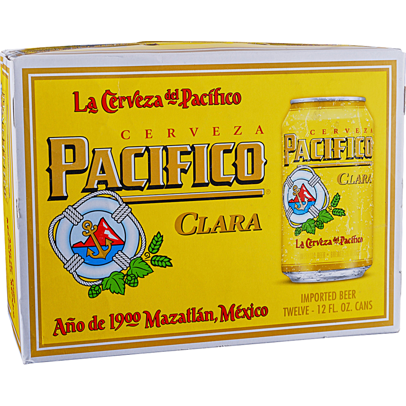 Pacifico 12 Pack 12oz Cans