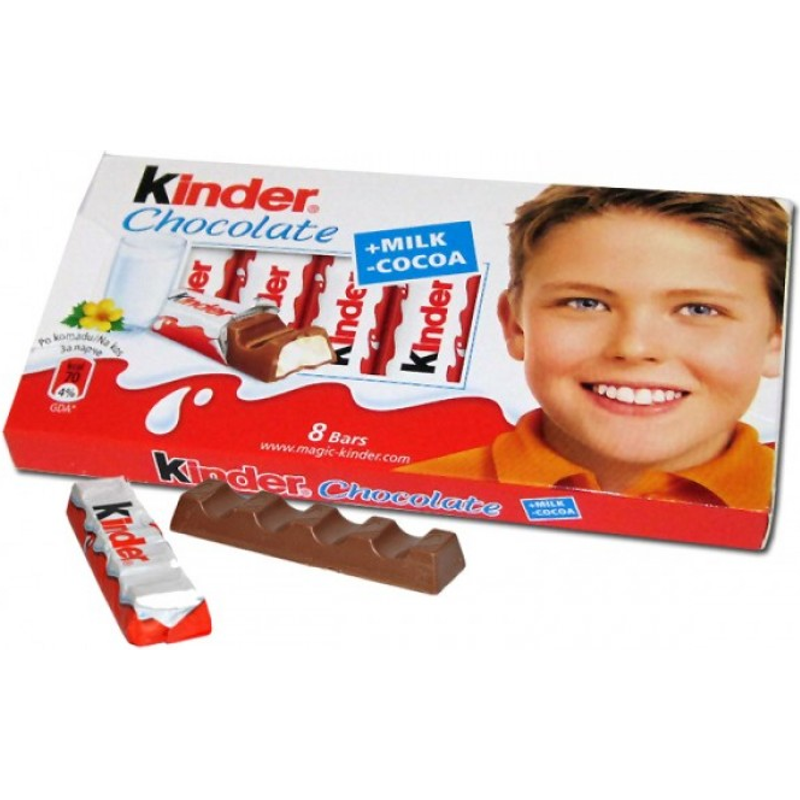 Kinder T8 Chocolate 100g Count