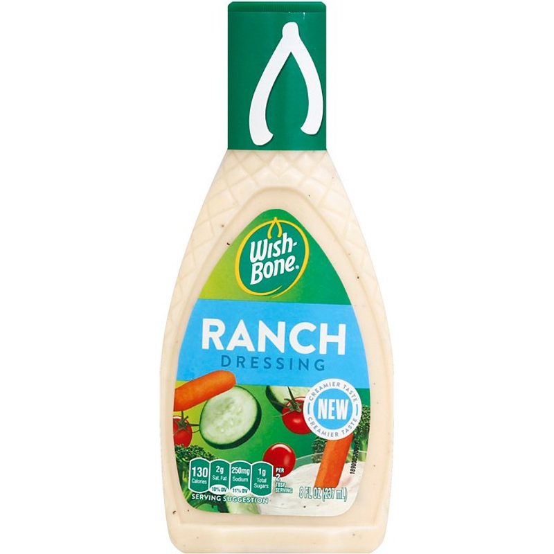 Wishbone Ranch Dressing 12oz Bottle