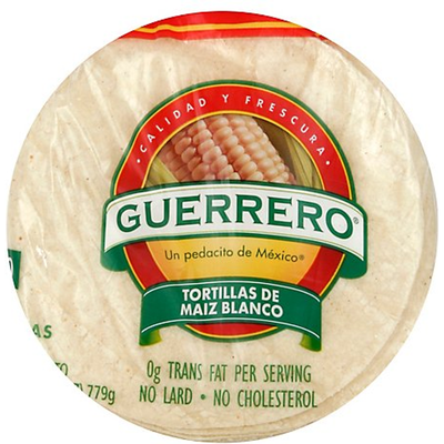 Guerrero Corn De Maiz Blanco Tortillas 27.5oz Bag