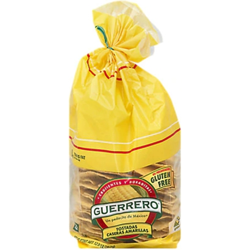 Guerrero Tostadas Caseras Amarillas 12.8oz Pouch