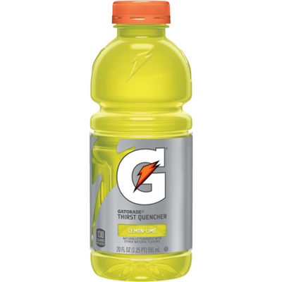 Gatorade G Thirst Quencher Lemon-Lime 20 oz Bottle