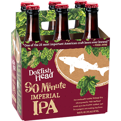 Dogfish Head 90-Minute IPA 6x 12oz Bottles