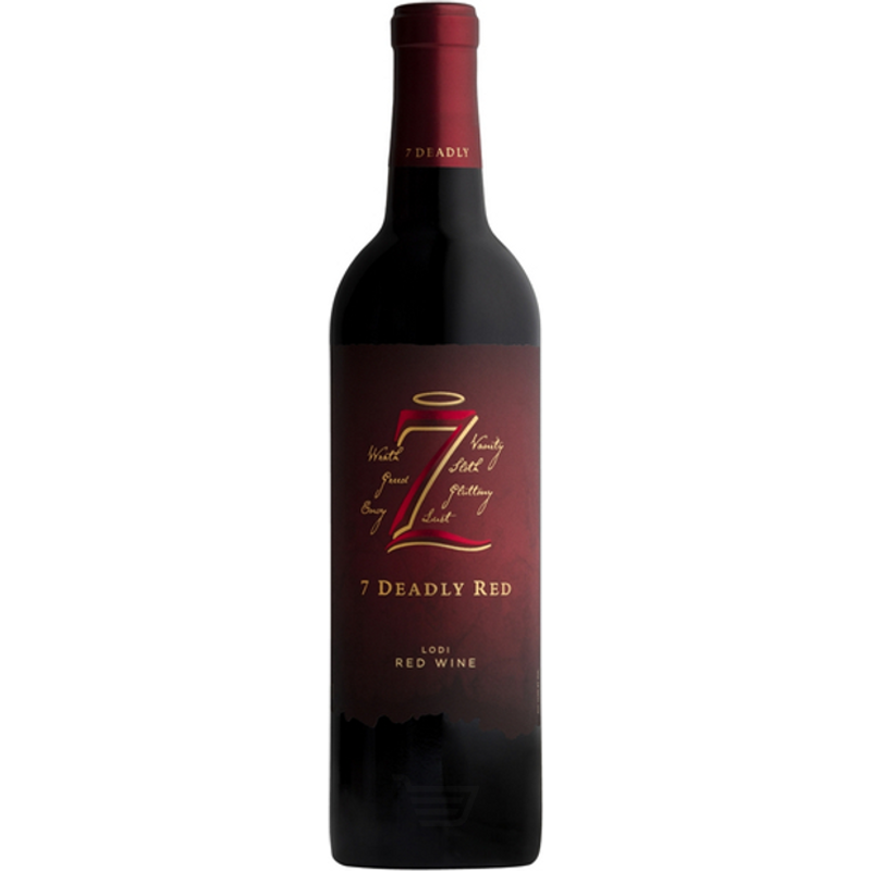 Seven Deadly Red Lodi Red Wine Blend 750mL