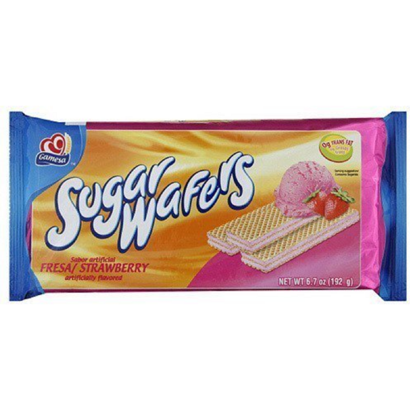 Gamesa Strawberry Sugar Wafers 6.7 oz