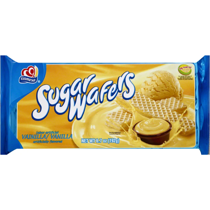 Gamesa Vanilla Sugar Wafers 6.7 oz