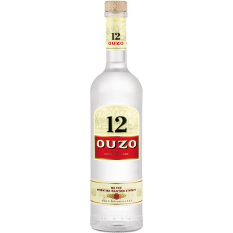 No. 12 Ouzo Liqueur 750mL