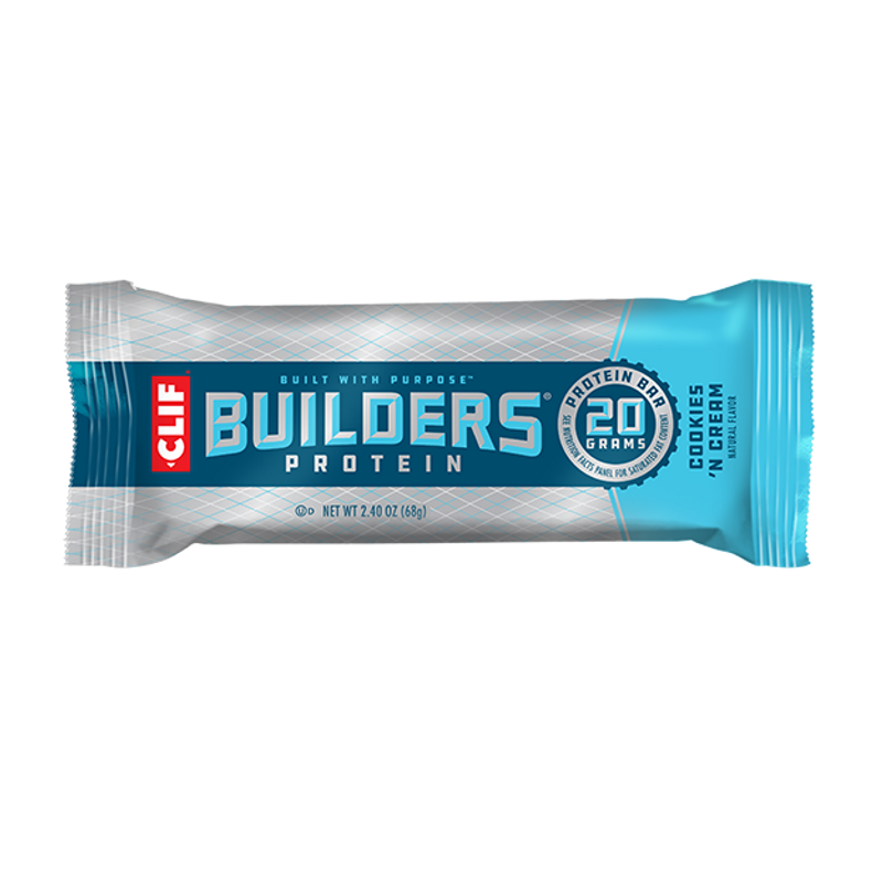 Clif Builder Bar Cookies N Cream 12x 2.4oz Counts