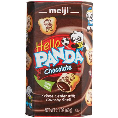 Meiji Hello Panda Chocolate Biscuit 2.1oz Pouch