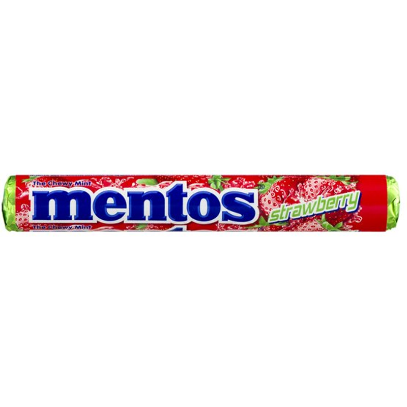 Mentos Strawberry 1.32oz Count