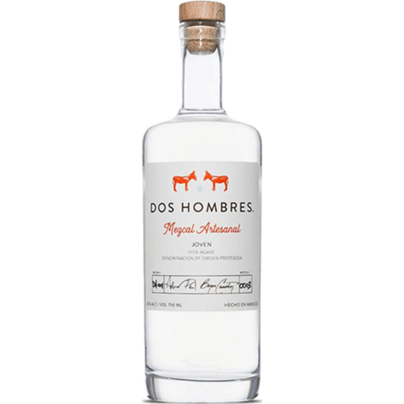 Dos Hombres Mezcal Artesanal Joven 750mL