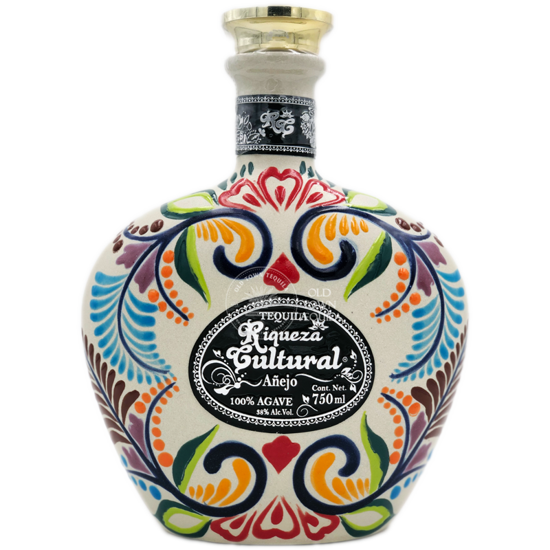 Riqueza Cultural Ceramica Anejo Tequila 750ml Bottle