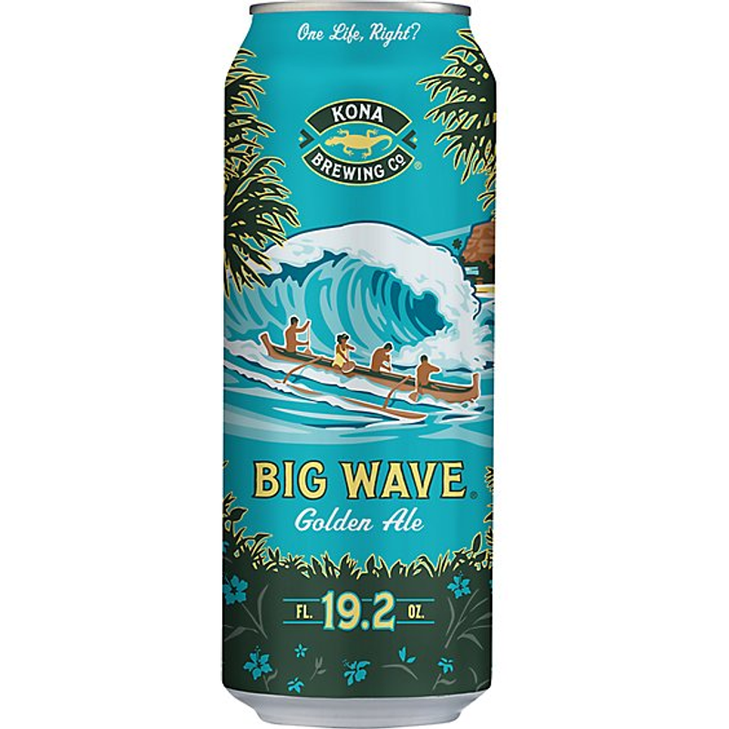 Kona Big Wave Golden Ale 19.2oz Can