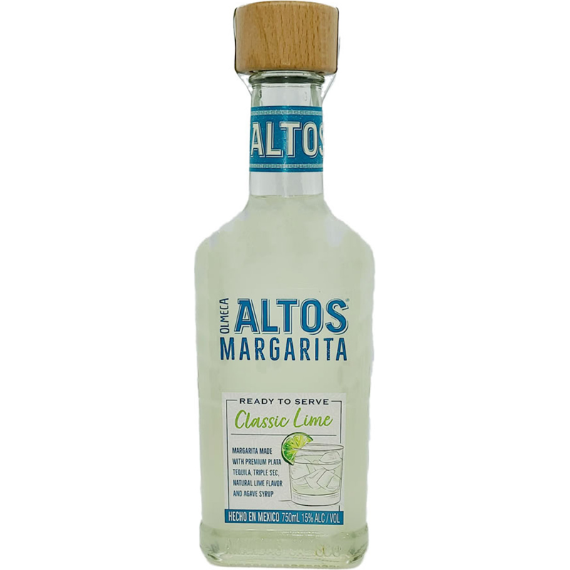 Altos Classic Lime Margarita 750ml Bottle