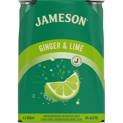 Jameson Ginger & Lime 355ml Box