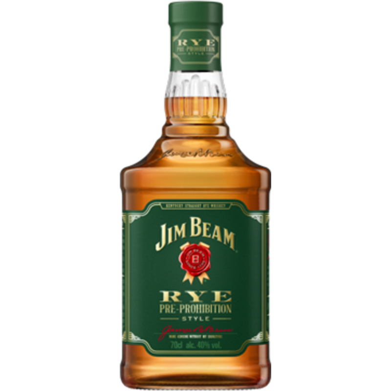 Jim Beam Kentucky Straight Rye Whiskey 750mL