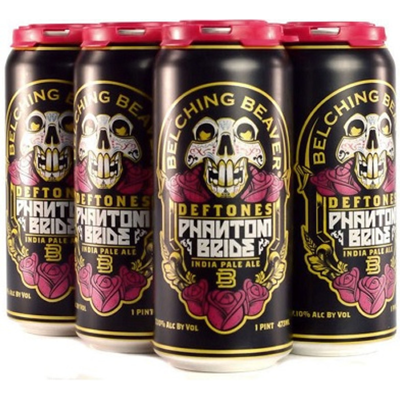 Belching Beaver Phantom Bride IPA 6 Pack 16oz Cans