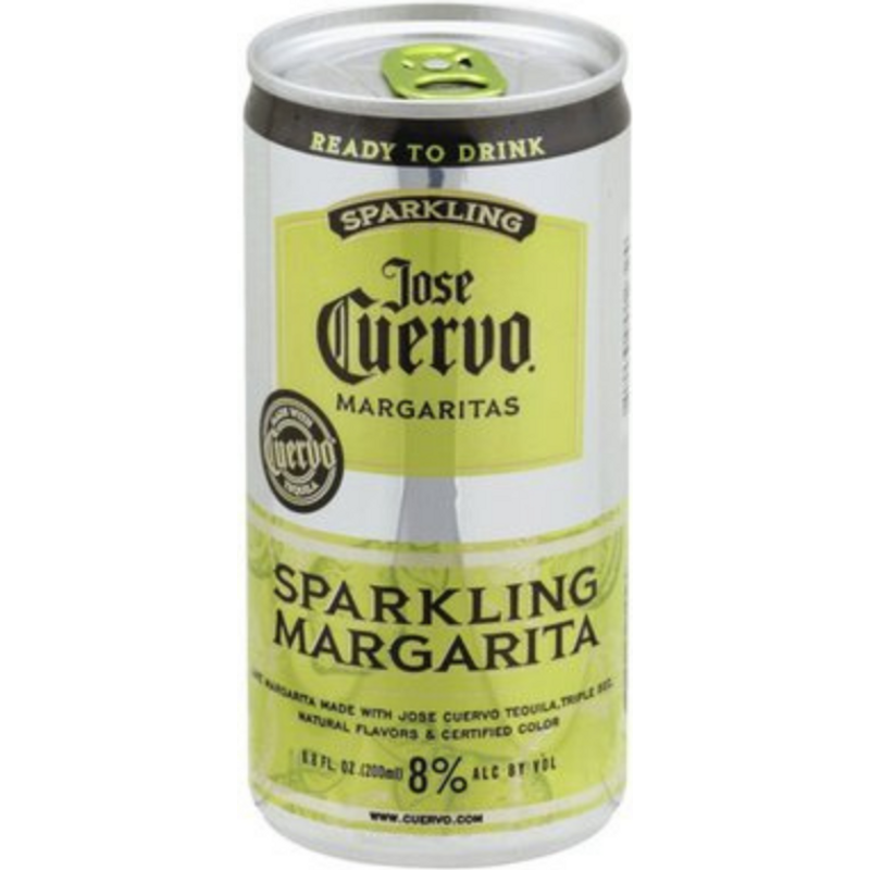 Jose Cuervo Sparkling Margaritas Classic Lime 6.8 oz Can