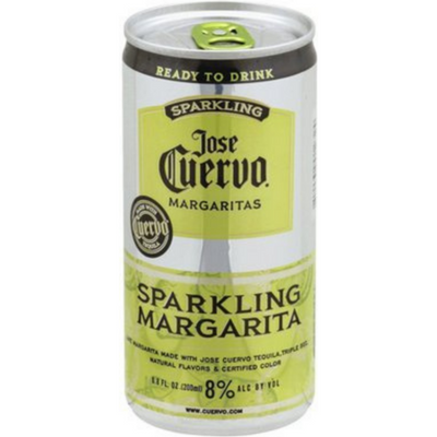 Jose Cuervo Sparkling Margaritas Classic Lime 6.8 oz Can